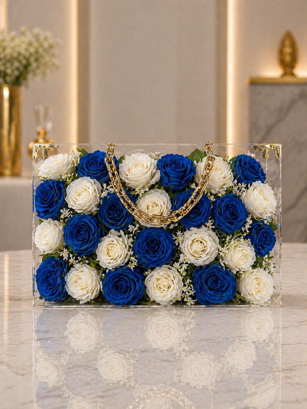 Midnight Royal Bloom Bag