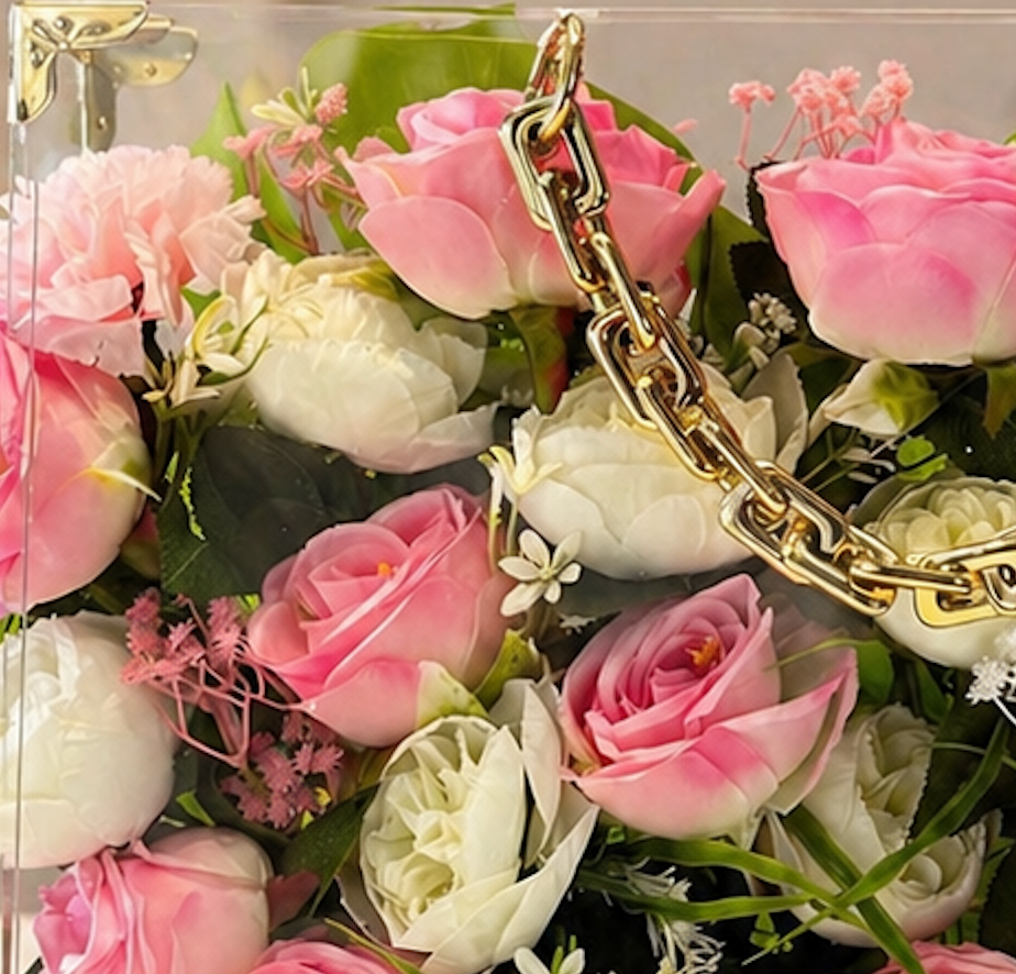 Sac Floral de Luxe en Roses