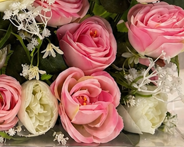 Sac Floral de Luxe en Roses