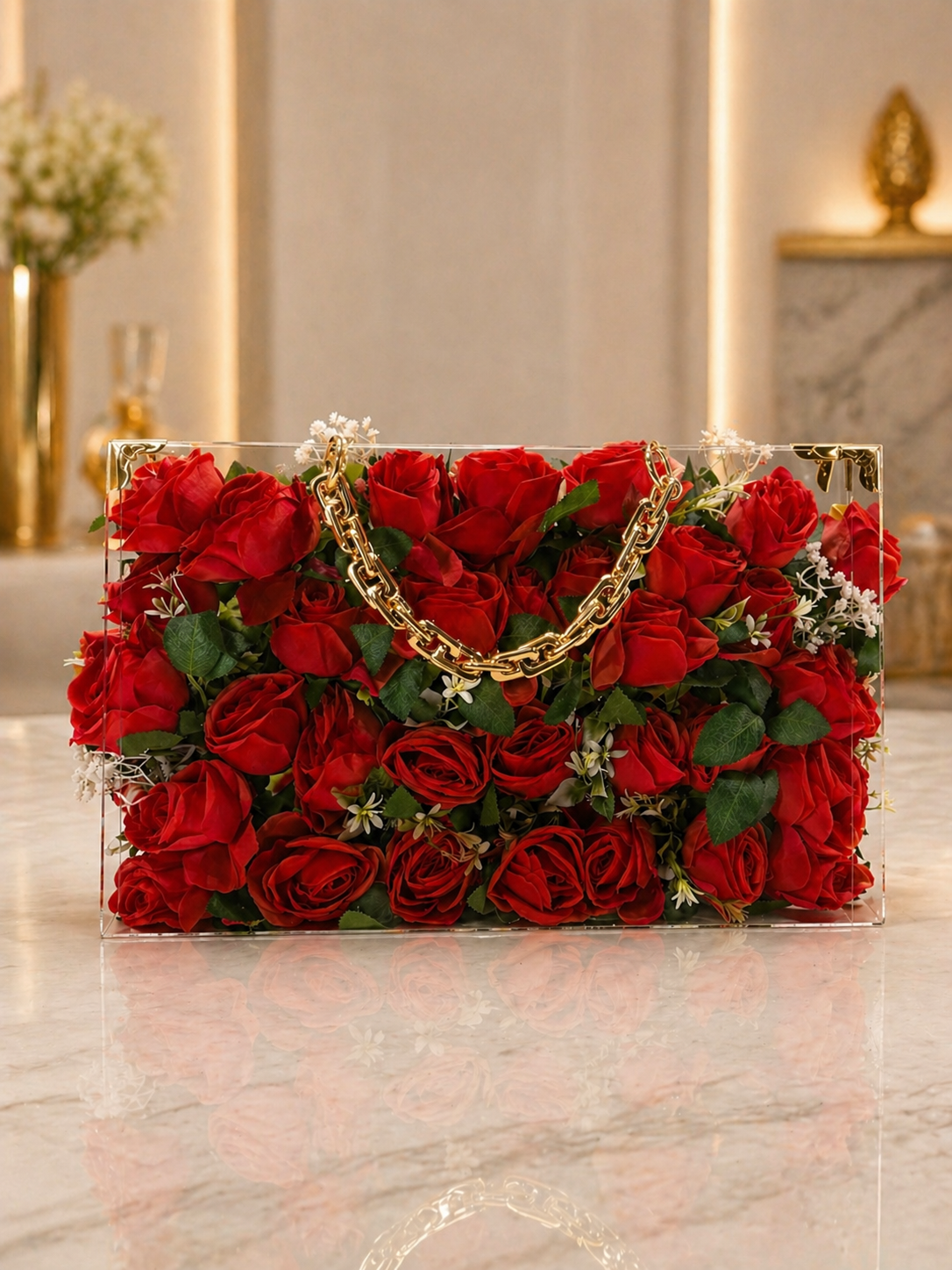 Signature Red Roses Bag